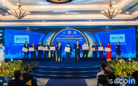 Secoin đạt danh hiệu - Doanh nghiệp, Doanh nhân TP.HCM tiêu biểu năm 2026